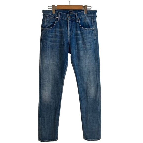 Citizens of Humanity Daisy Relaxed Tapered Leg Medium Wash Jeans Size 25 - Picture 2 of 9